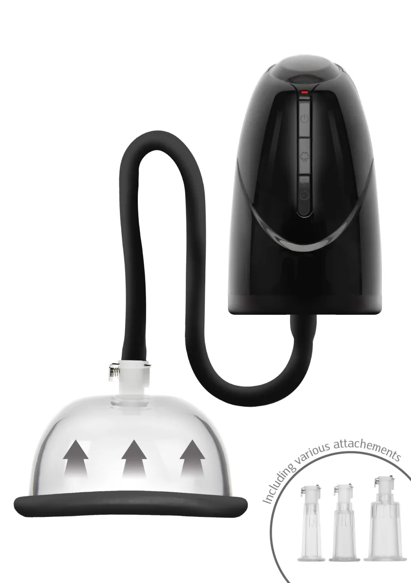 Vákuová vaginálna a klitorálna automatická pumpa