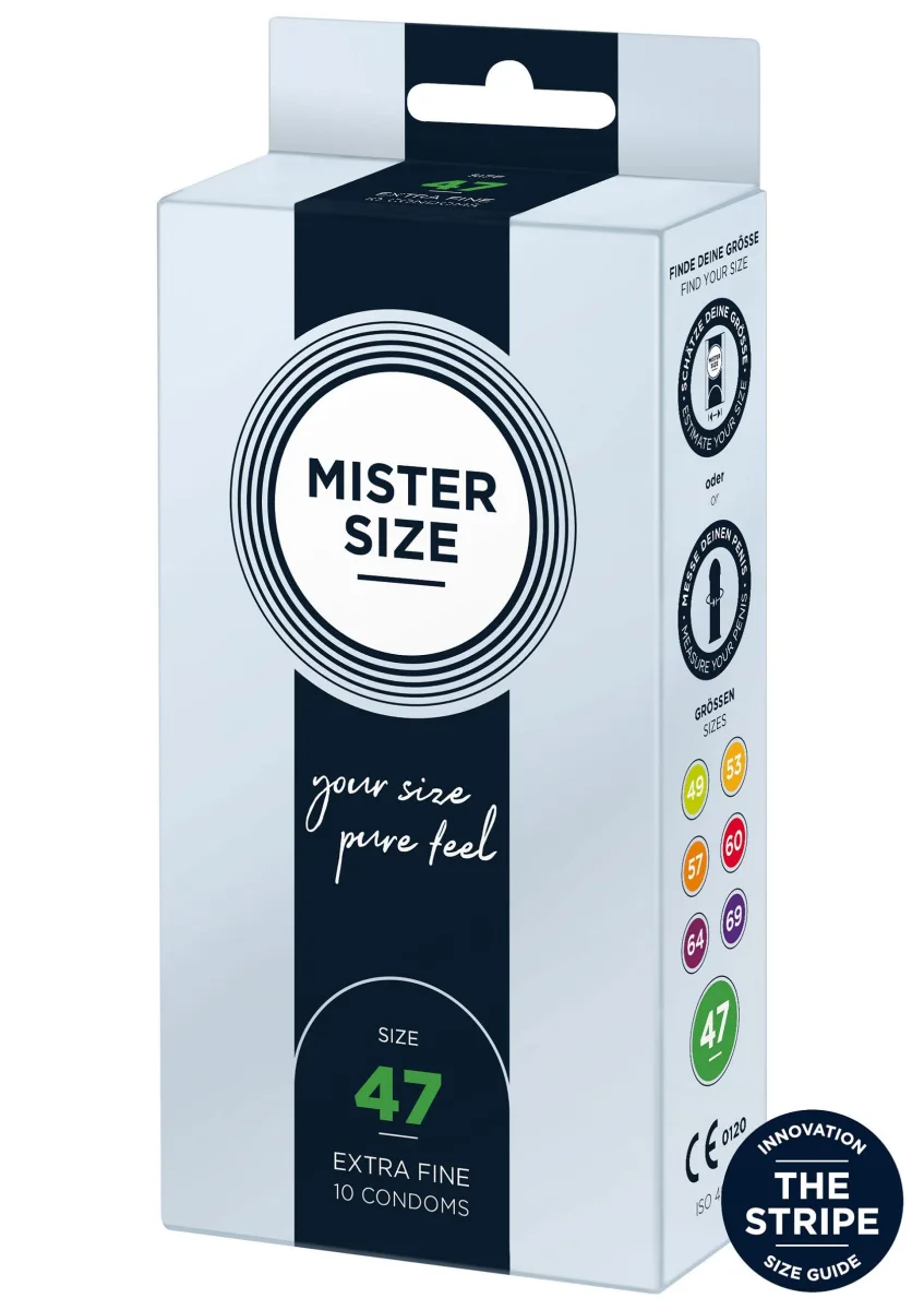 Kondómy MISTER SIZE 47 mm 10 ks