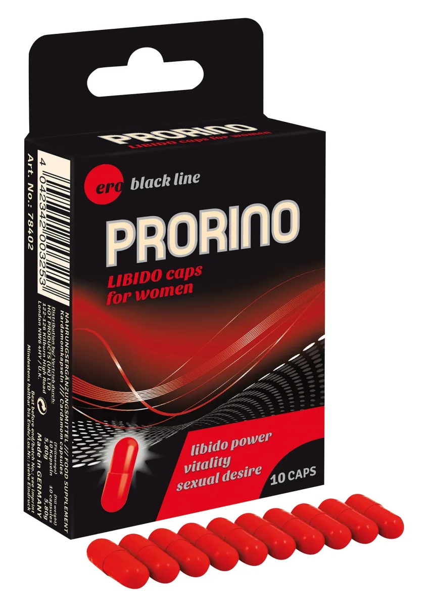 Prorino Libido kapsuly pre ženy 10 ks