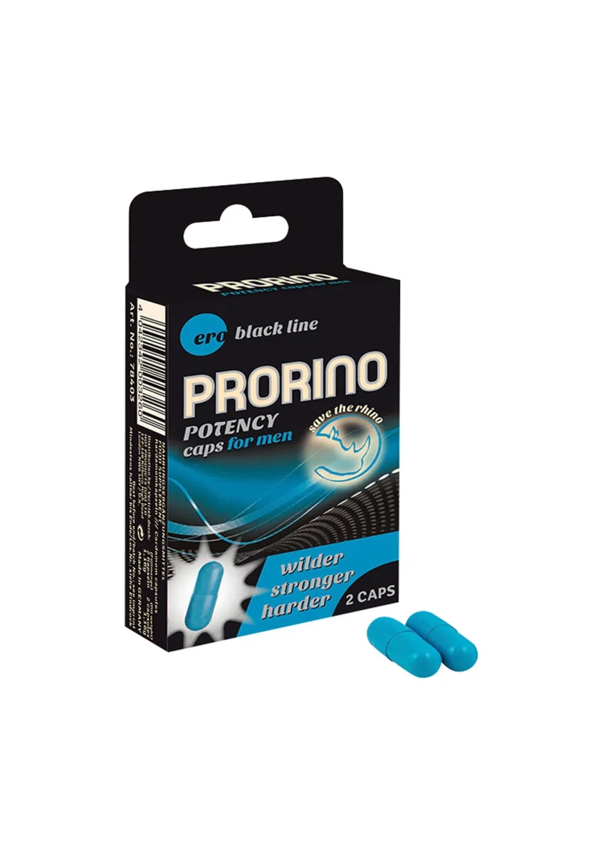 Prorino kapsuly na potenciu pre mužov 2 ks