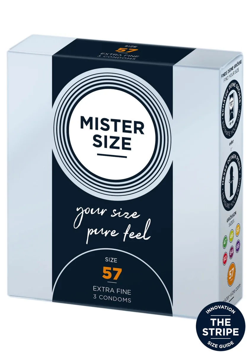 Kondómy MISTER SIZE 57 mm 3 ks