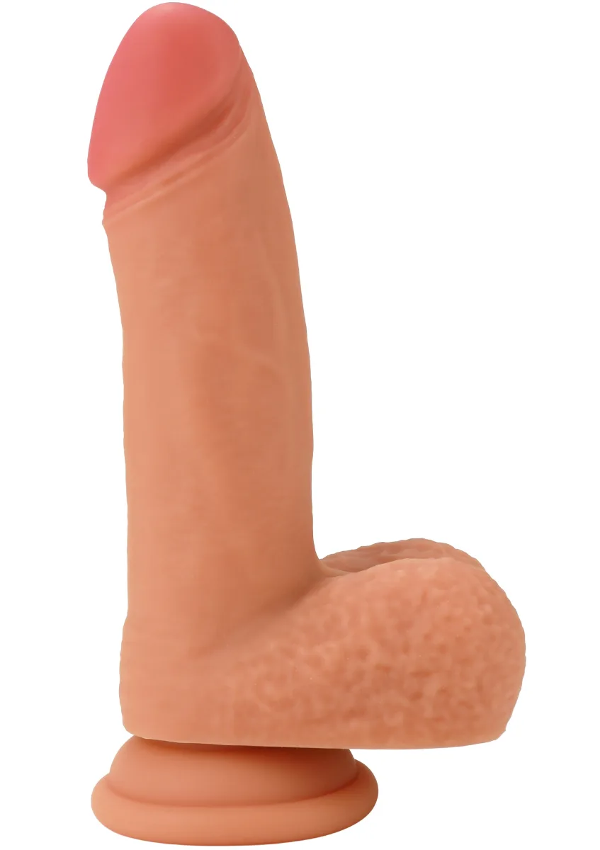 Realistické dildo z tekutého silikónu 18 cm