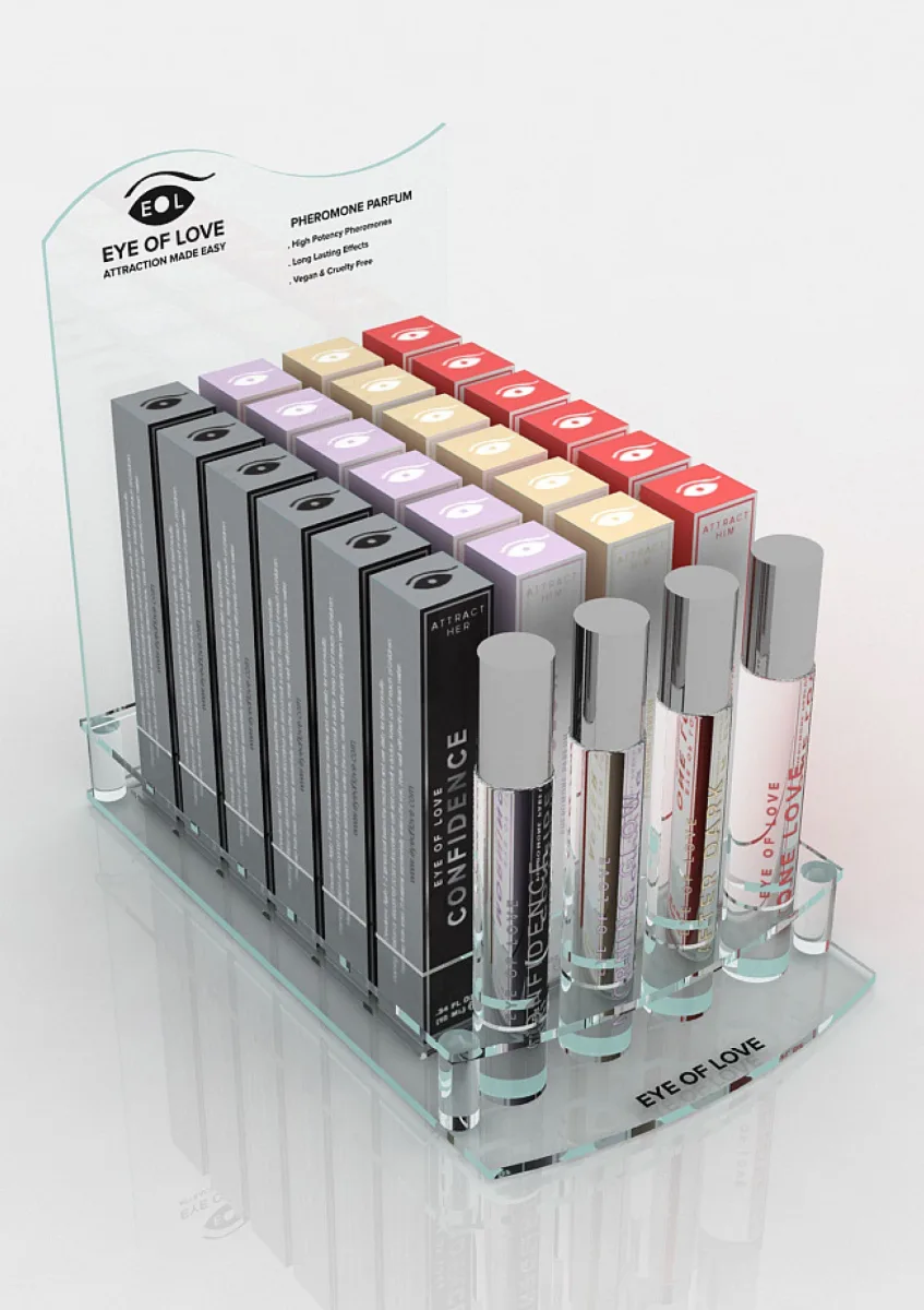Stojan na parfumy 4x6 10ml