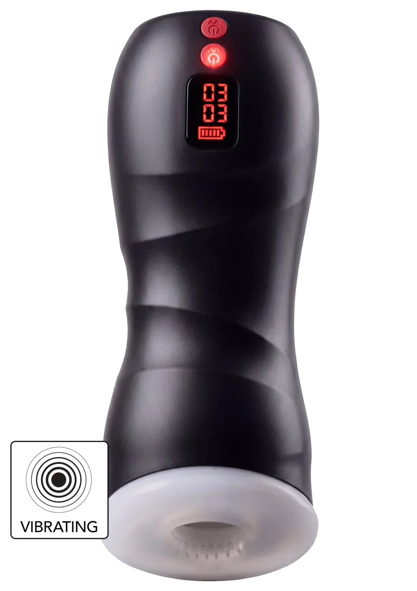 Vibračný dvojitý turbo masturbátor