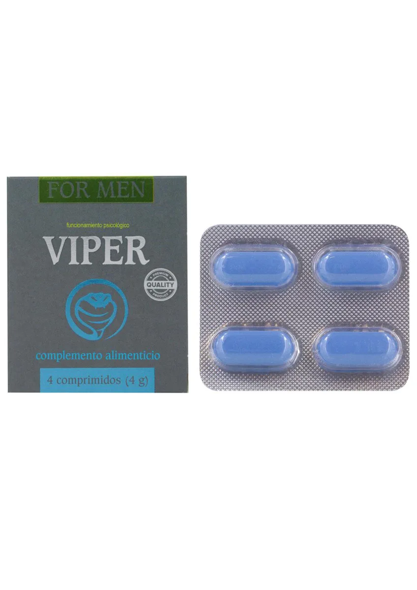 Tablety Viper pre mužov 4 ks ES-PT