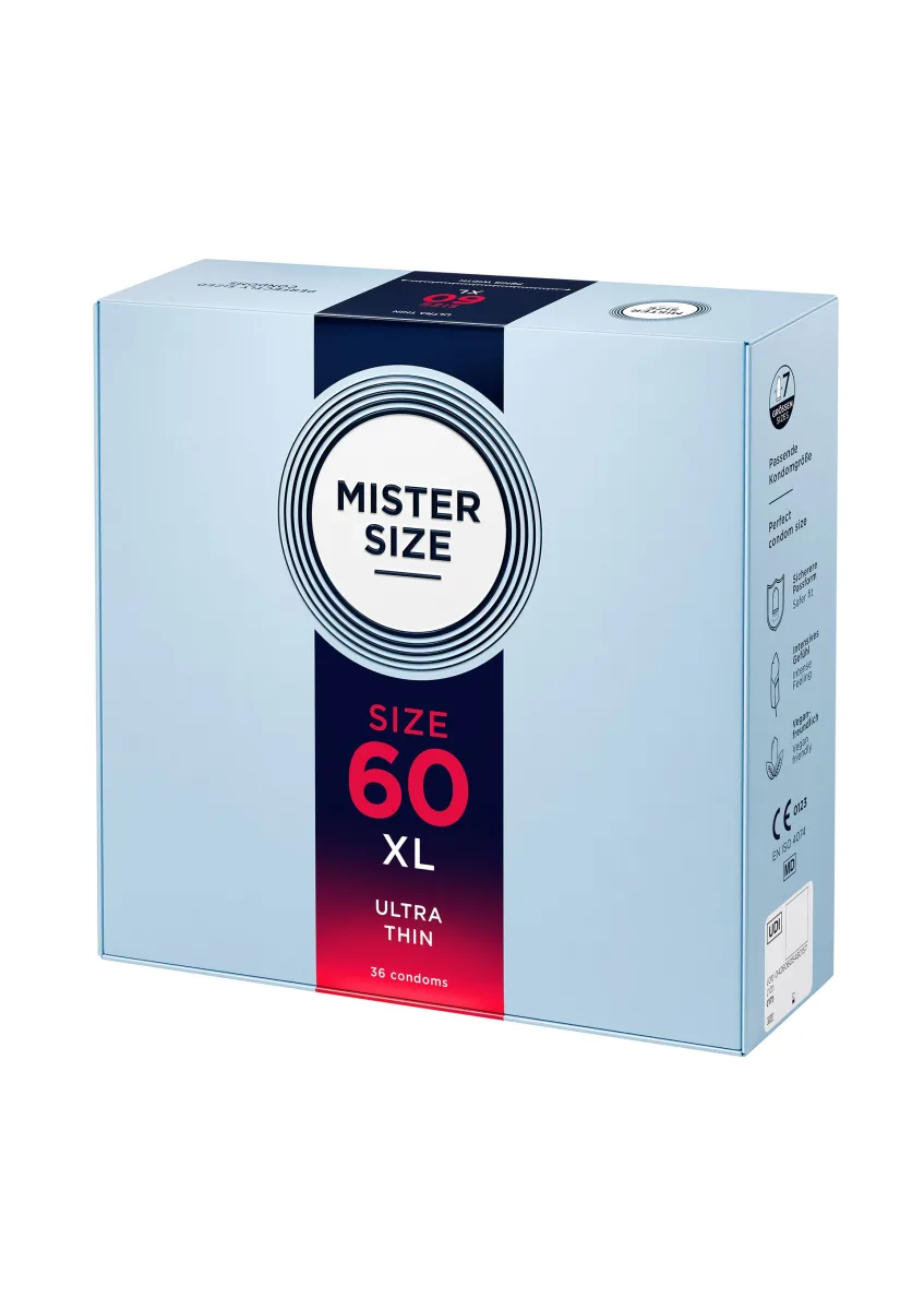Kondómy MISTER SIZE 60 mm 3 ks