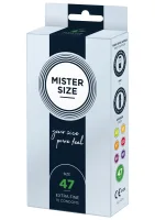 Kondómy MISTER SIZE 47 mm 10 ks — obrázok 2