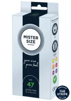 Kondómy MISTER SIZE 47 mm 10 ks — obrázok 1