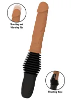 Realistický vibrátor s dvojitým ťahom — obrázok 5