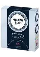 Kondómy MISTER SIZE 64 mm 3 ks — obrázok 2
