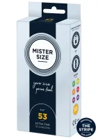 Kondómy MISTER SIZE 53 mm 10 ks — obrázok 1