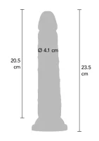 Luxusný dvojitý Dong TPE 25,5 cm — obrázok 4
