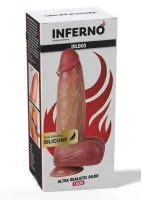 Ultra realistické silikónové dildo 18 cm — obrázok 3