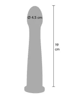 Hladký dong s jednoduchým uzamykaním 19 cm — obrázok 2