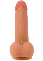 Realistické dildo z tekutého silikónu 20 cm — obrázok 10