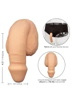 5-palcový silikónový baliaci penis — obrázok 4