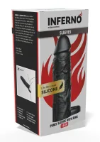 Silikónový krúžok na penis s tekutým povrchom 15 cm — obrázok 8