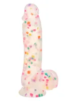 Dildo s náušnicami 15,25 cm — obrázok 2