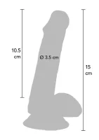 Dildo Happy Dicks z PVC 15 cm — obrázok 2