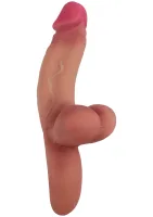 Vibračné dildo Heavy Hitter z tekutého silikónu — obrázok 3