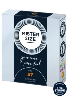 Kondómy MISTER SIZE 57 mm 3 ks — obrázok 1