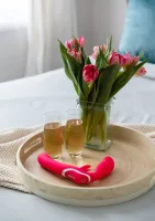 Vibračný bezramienkový popruh na penis — obrázok 8