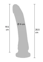 Vibračný dong PVC 20,5 cm — obrázok 2