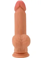 Realistické dildo z tekutého silikónu 19 cm — obrázok 6