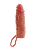 Silikónový návlek na penis Hydrated Skin 16 cm — obrázok 1