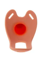 Vibračný silikónový strapon na penis s dutým penisom 18 cm — obrázok 7