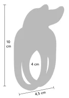 Vibračný prsteň Fierce Rabbit + diaľkové ovládanie — obrázok 5
