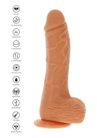 Silikónové rotačné dildo Naked 21 cm — obrázok 5