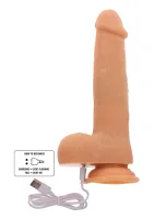 Silikónové dildo s korálkami Naked 21 cm — obrázok 6