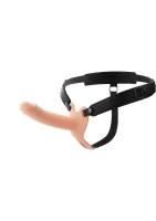 Silikónový strapon na dutý penis 16 cm — obrázok 7