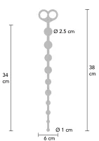 Flexibilné análne korálky — obrázok 1