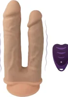 Vibračné dildo Duo 7+8 palcov — obrázok 1