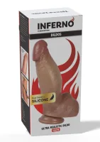 Ultra realistické silikónové dildo 18 cm — obrázok 4