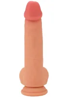 Realistické dildo z tekutého silikónu 18 cm — obrázok 5