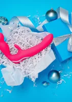 Vibračný bezramienkový popruh na penis — obrázok 2