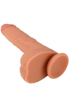 Realistické dildo z tekutého silikónu 23 cm — obrázok 8