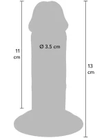 Luxusný hrubý dong s dvojitou hustotou TPE 13 cm — obrázok 4