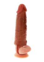 Silikónový návlek na penis Hydrated Skin 16 cm — obrázok 4