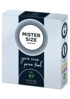 Kondómy MISTER SIZE 47 mm 3 ks — obrázok 2