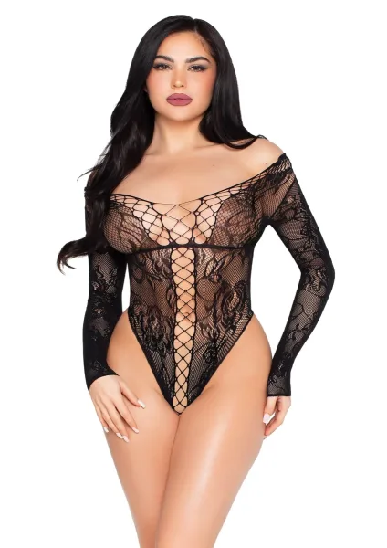 Net and Lace Teddy