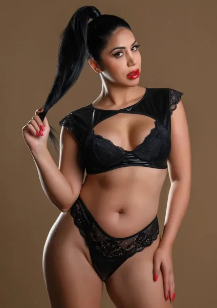 Wetlook Bra Set