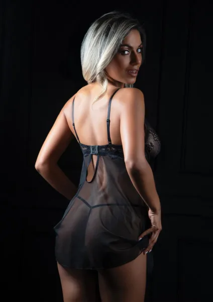 Lace Babydoll and String
